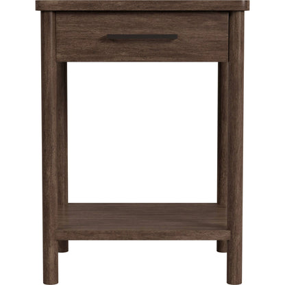Lennon Nightstand by Butler Specialty Company. Made from mahogany wood, mdf, mahogany veneer in a modern style.