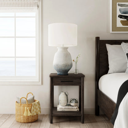 Lennon Nightstand by Butler Specialty Company. Made from mahogany wood, mdf, mahogany veneer in a modern style.