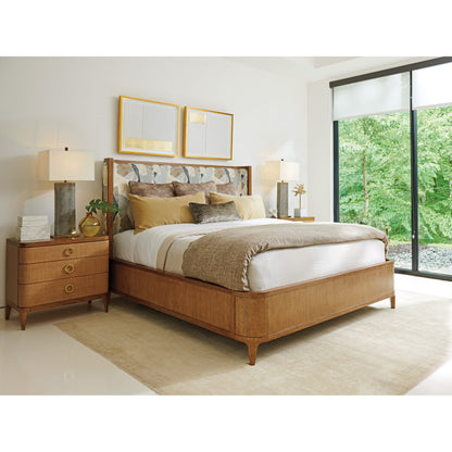 Moreno Nightstand by Tommy Bahama Home in sierra. Made from unique in a transitional style.