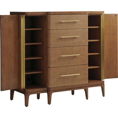 Remington Gentleman's Chest by Tommy Bahama Home in sierra. Made from unique in a transitional style.