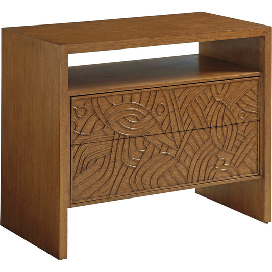 Redlands Nightstand by Tommy Bahama Home in sierra. Made from unique in a modern style.