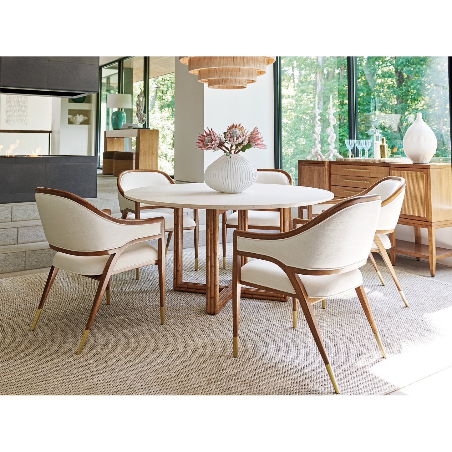 017 SI-1823516 | Lifestyle | Jameson Arm Chair by Tommy Bahama Home. Made from unique in a transitional style.