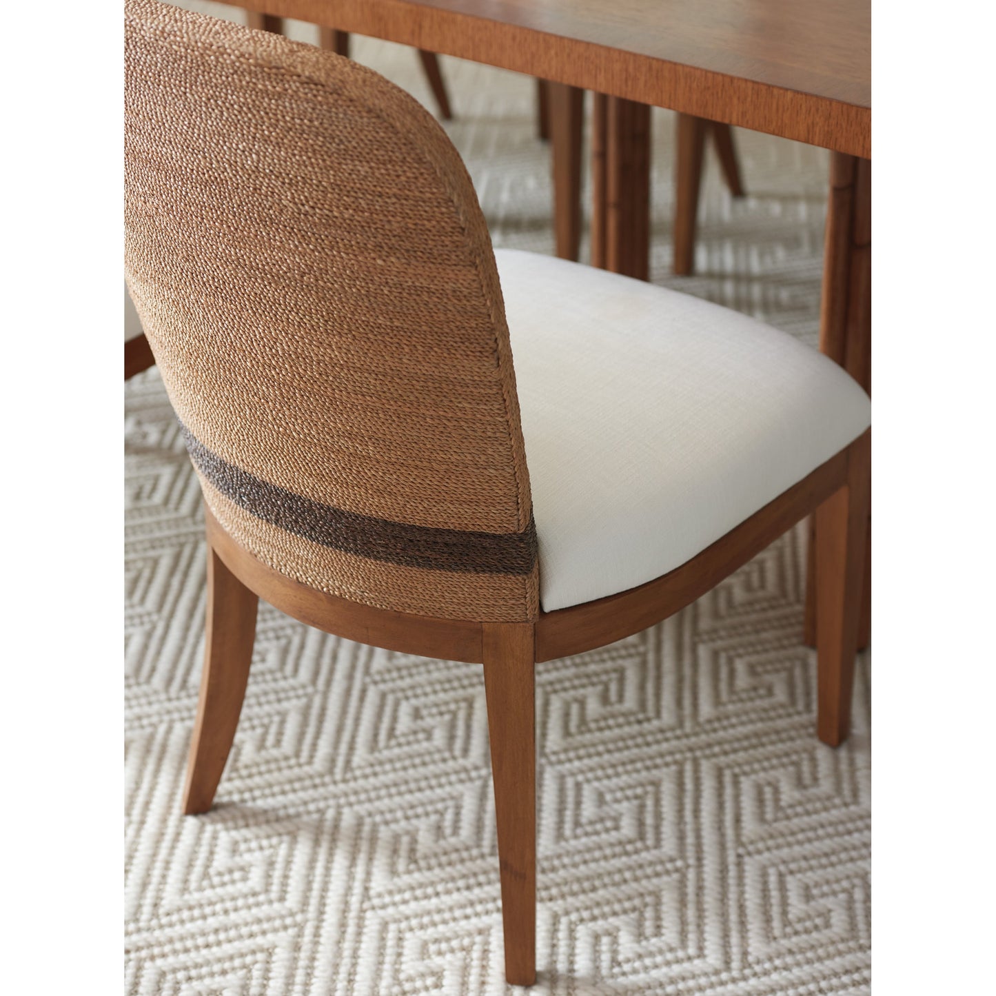 005 SI-1823500 | Lifestyle | Bryson Side Chair by Tommy Bahama Home in sierra. Made from unique in a coastal style.