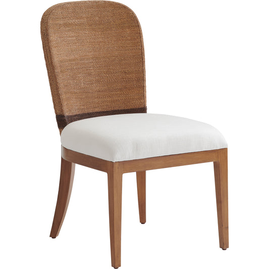 Bryson Side Chair by Tommy Bahama Home in sierra. Made from unique in a coastal style.