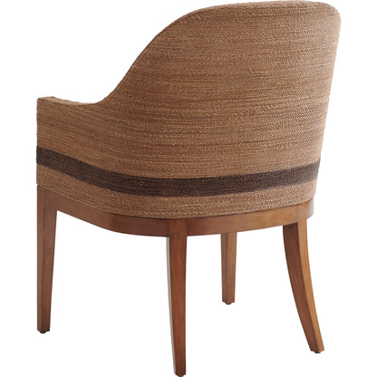 Bryson Arm Chair by Tommy Bahama Home in sierra. Made from unique in a coastal style.