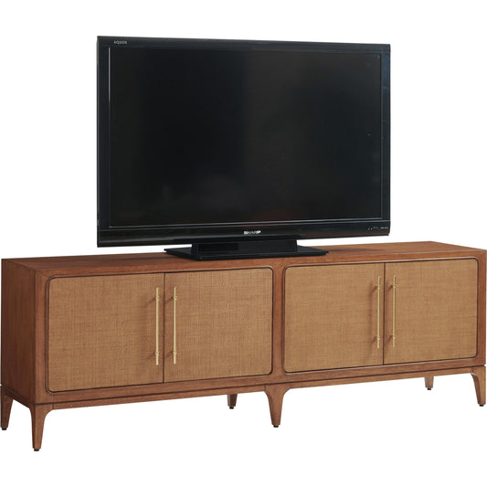 Sierra Madre Media Console by Tommy Bahama Home in sierra. Made from unique in a transitional style.