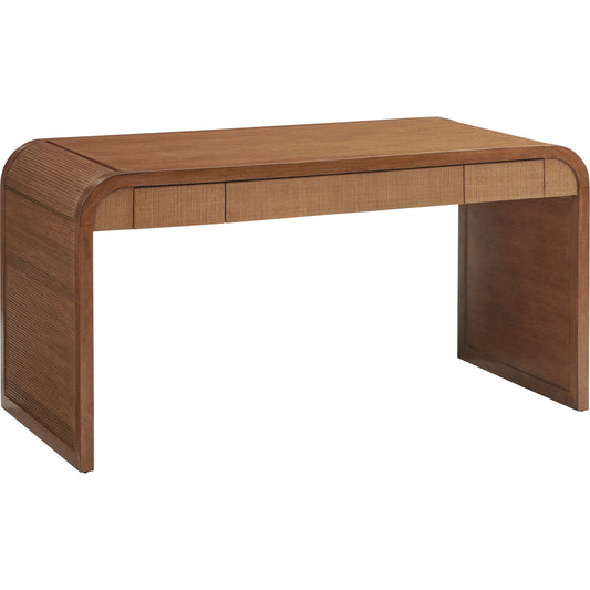 Montclair Writing Desk by Tommy Bahama Home in sierra. Made from unique in a transitional style.