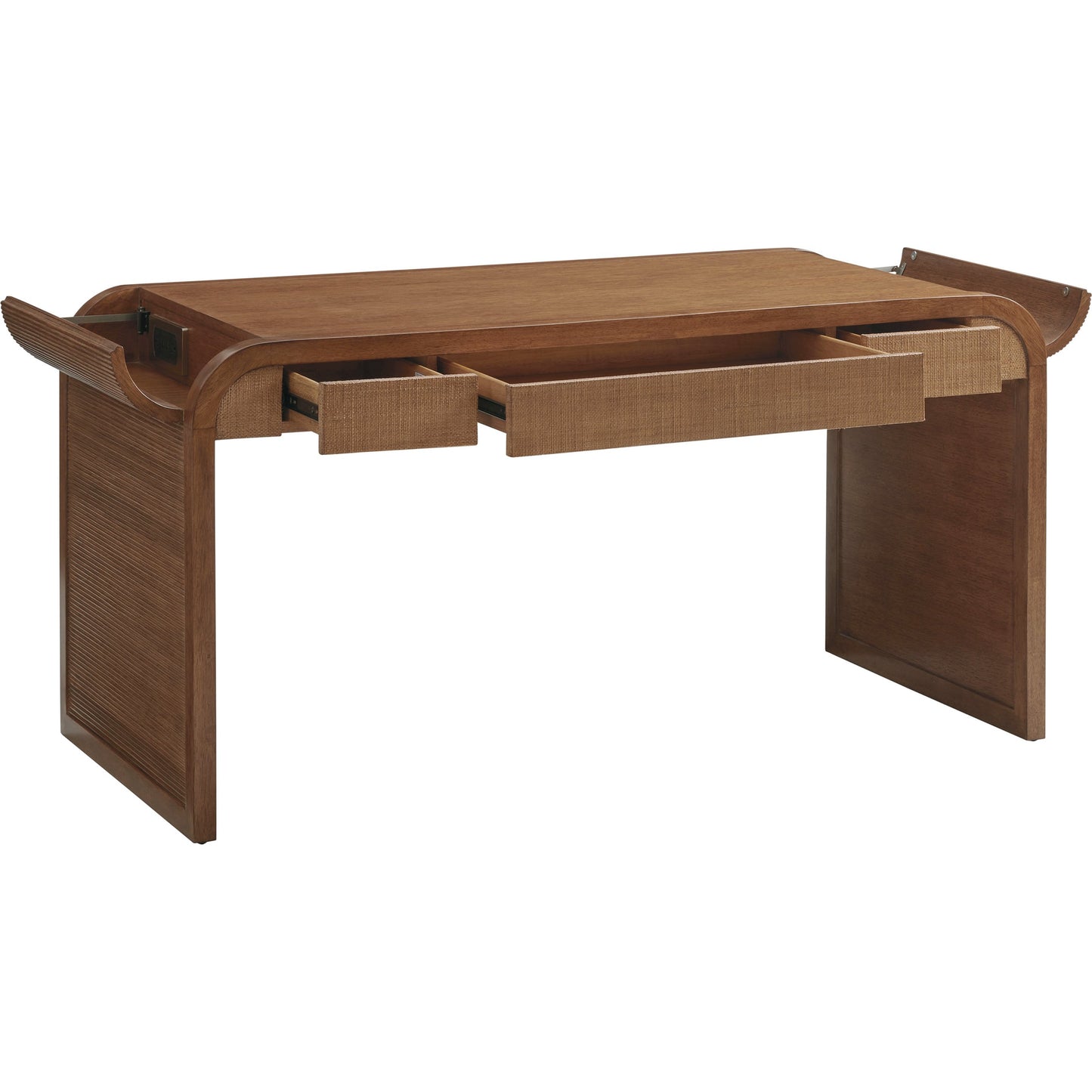 002 SI-1823529 | Additional Silo | Montclair Writing Desk by Tommy Bahama Home in sierra. Made from unique in a transitional style.