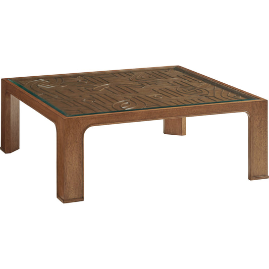 001 SI-1823541 | Additional Silo | Redford Cocktail Table by Tommy Bahama Home in sierra. Made from unique in a modern style.