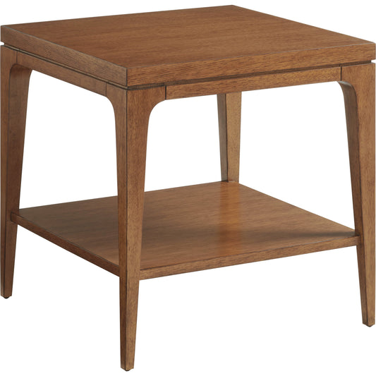 Kinsley Lamp Table by Tommy Bahama Home in sierra. Made from unique in a transitional style.