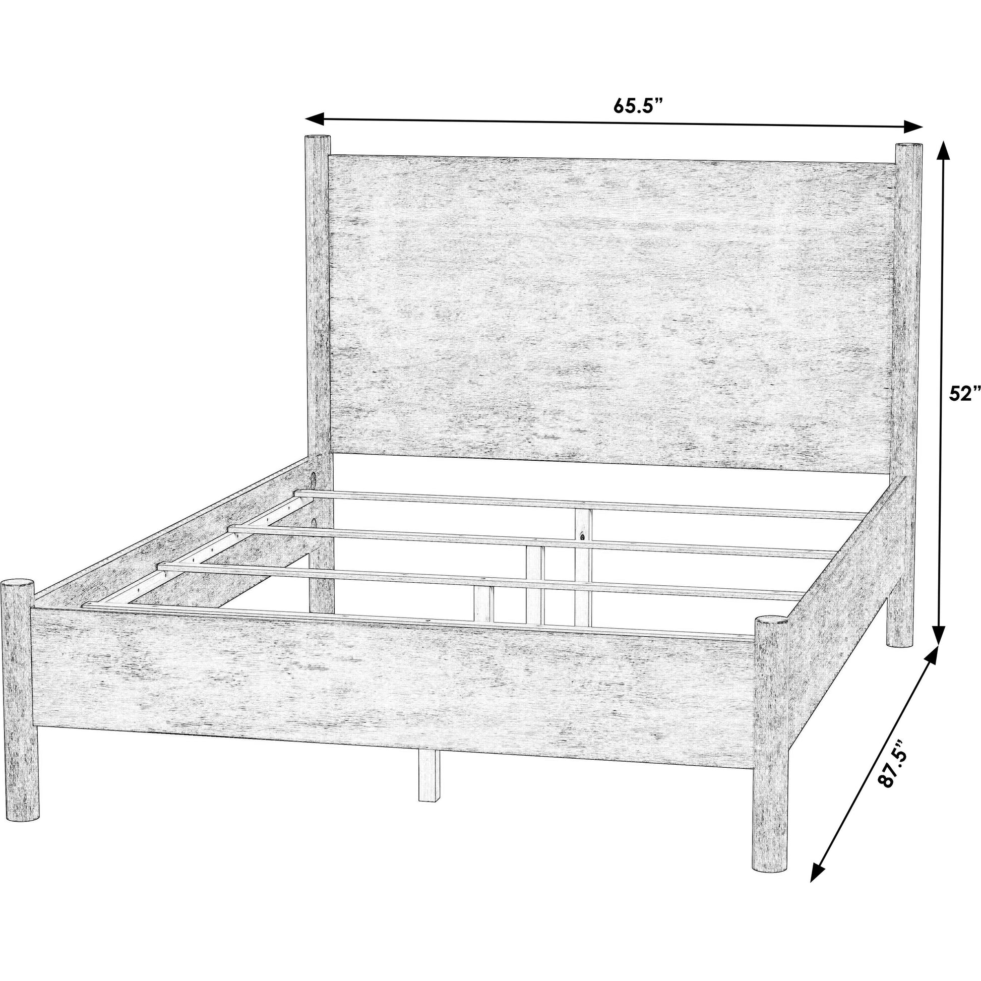 Lennon Bed by Butler Specialty Company. Made from unique in a modern style.