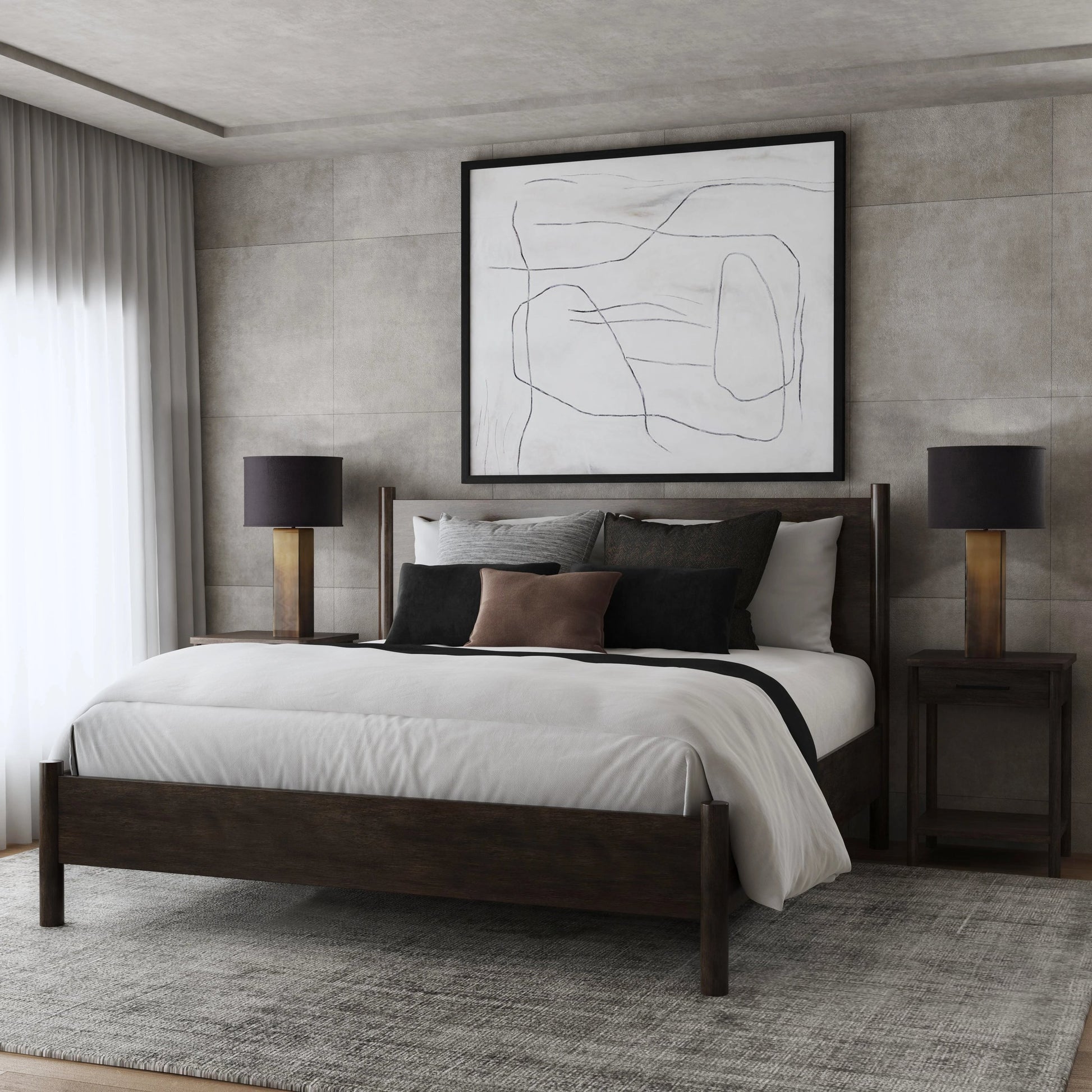 Lennon Bed by Butler Specialty Company. Made from unique in a modern style.