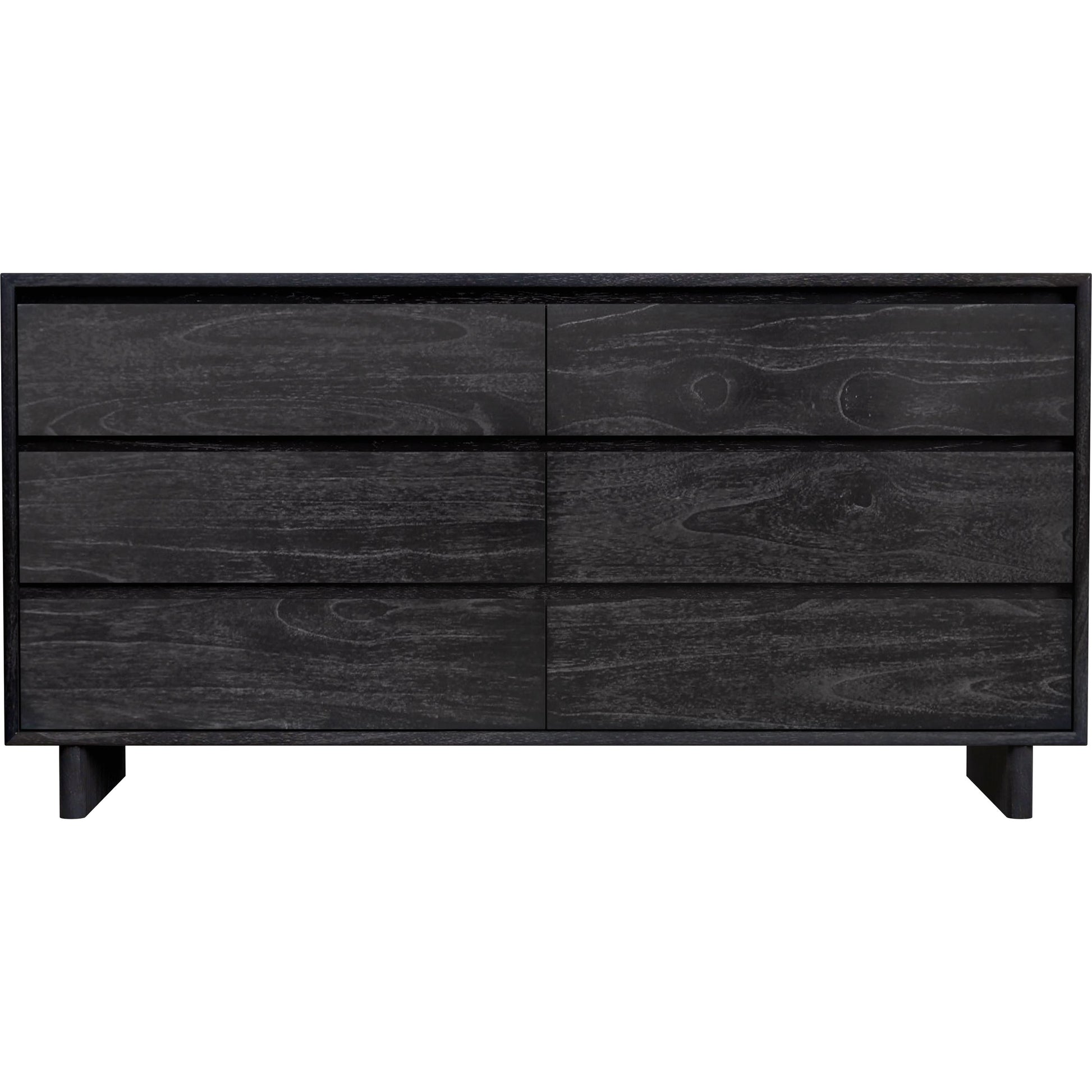 Halmstad Dresser by Butler Specialty Company in black. Made from mdf, mindi wood, mindi veneer in a modern style.