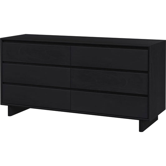 Halmstad Dresser by Butler Specialty Company in black. Made from mdf, mindi wood, mindi veneer in a unique style.