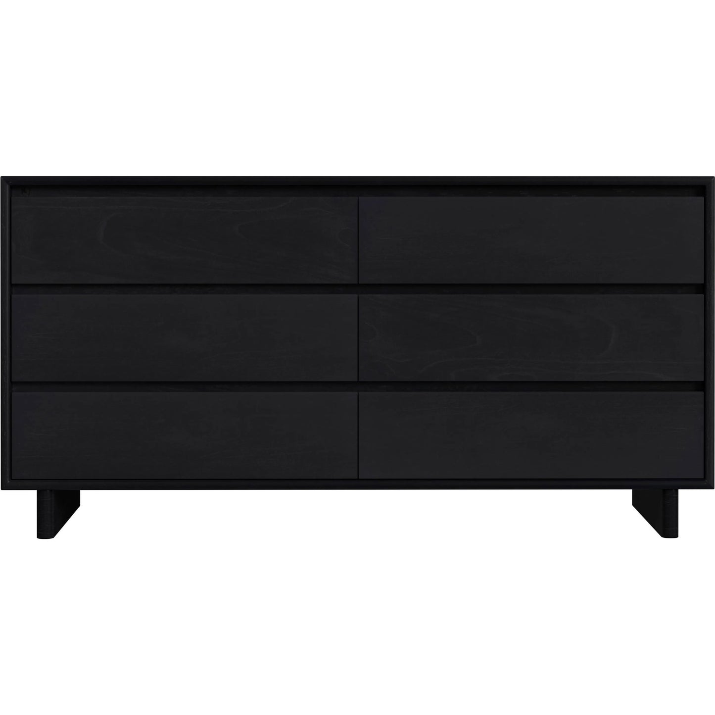 010 SI-2448146 | Additional Silo | Halmstad Dresser by Butler Specialty Company in black. Made from mdf, mindi wood, mindi veneer in a modern style.