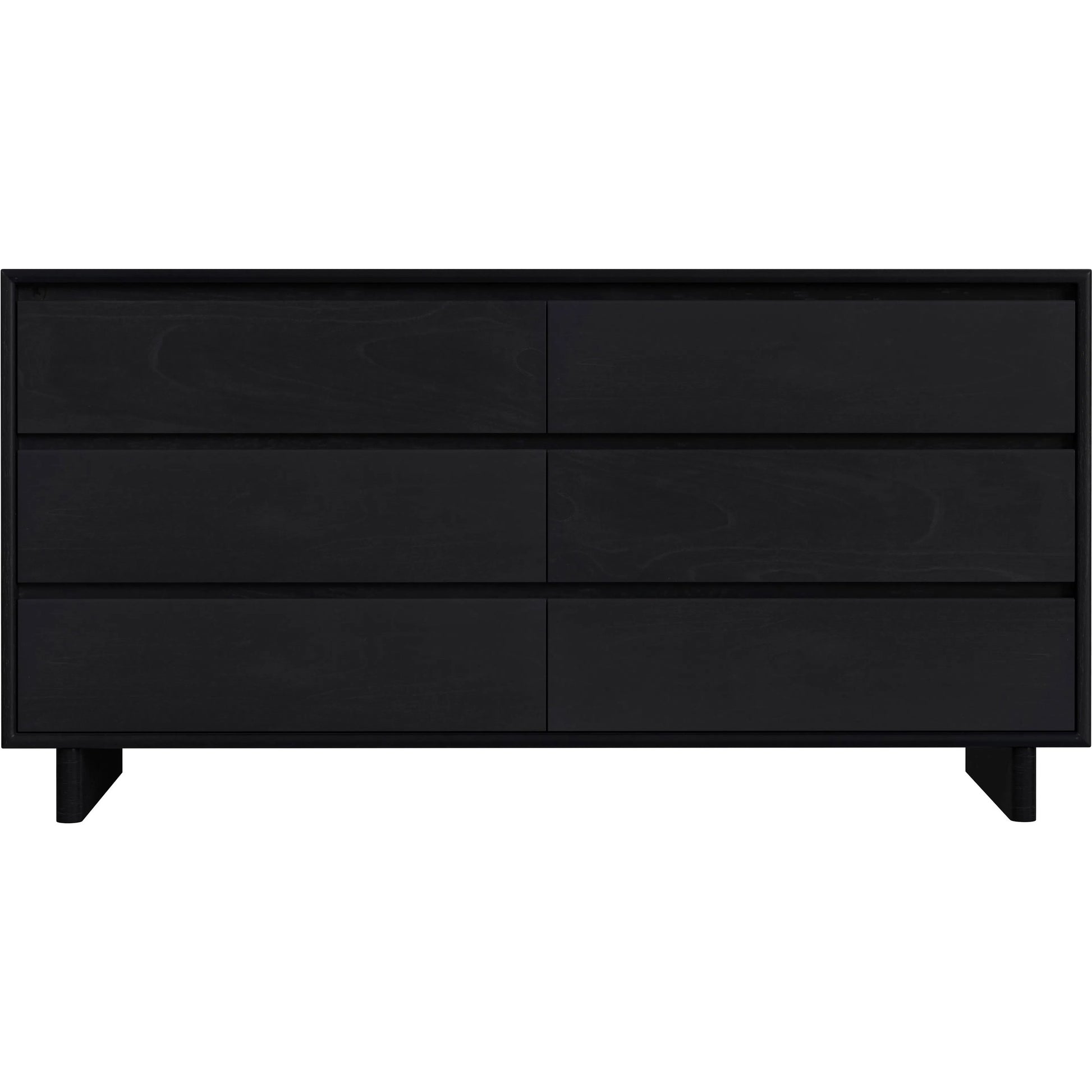 Halmstad Dresser by Butler Specialty Company in black. Made from mdf, mindi wood, mindi veneer in a modern style.