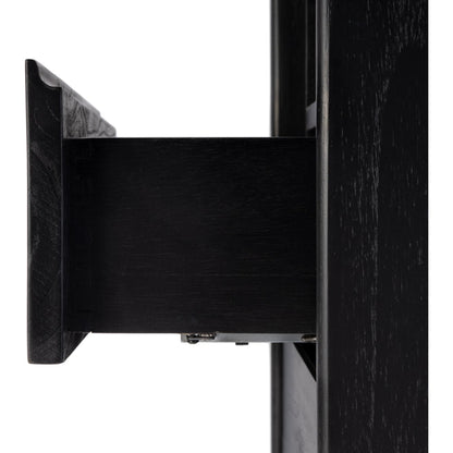Halmstad Dresser by Butler Specialty Company in black. Made from mdf, mindi wood, mindi veneer in a modern style.