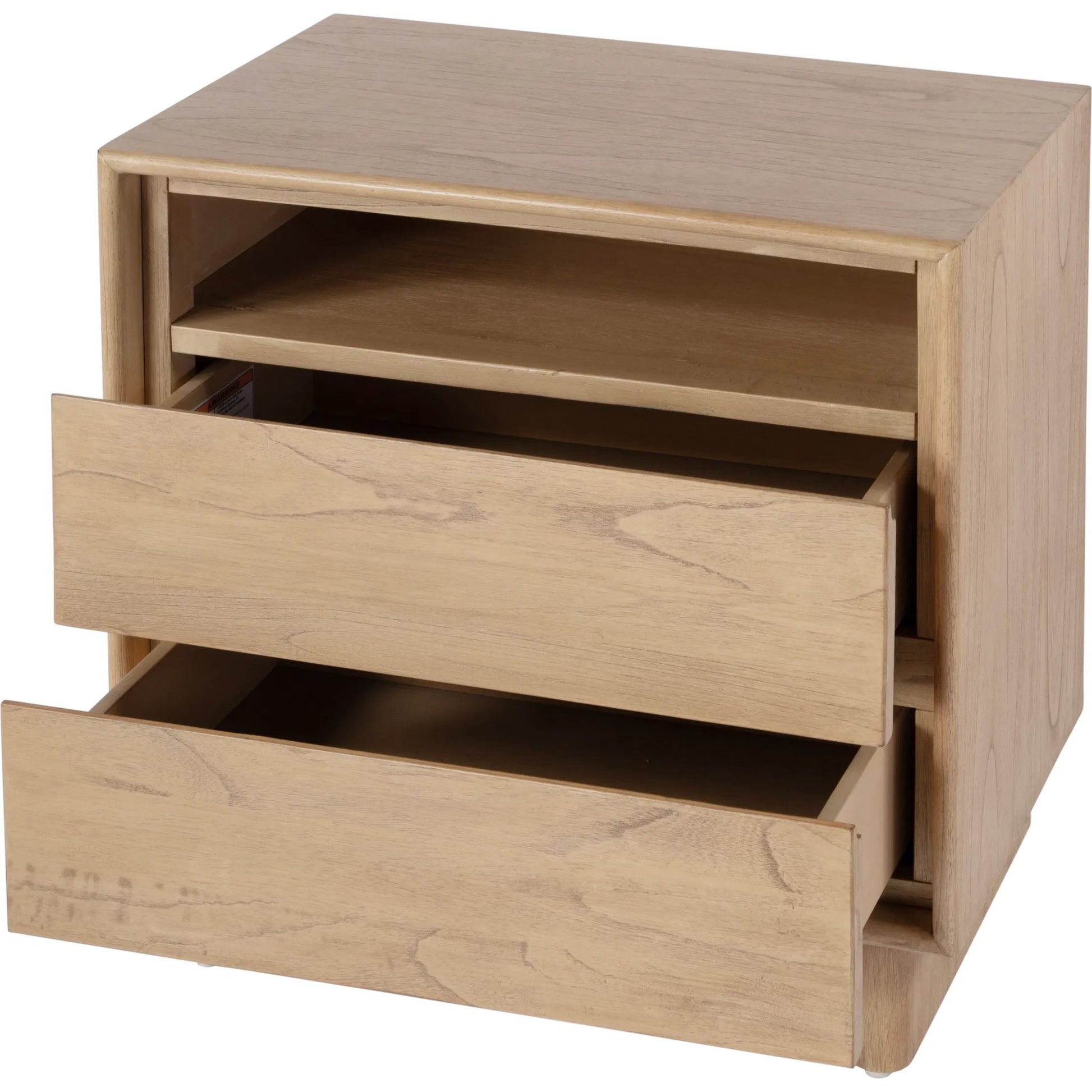 Halmstad 2 Drawer Nightstand by Butler Specialty Company. Made from mdf: 50%, mindi solids: 40%, mindi veneer: 10% in a unique style.