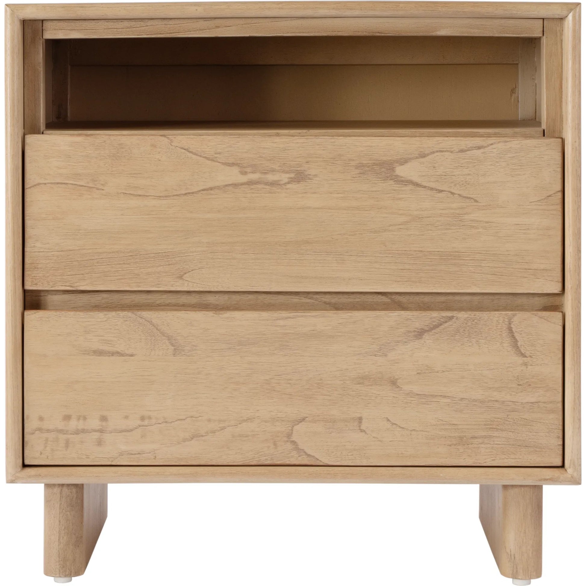 Halmstad 2 Drawer Nightstand by Butler Specialty Company. Made from mdf: 50%, mindi solids: 40%, mindi veneer: 10% in a unique style.