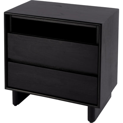 Halmstad 2 Drawer Nightstand by Butler Specialty Company. Made from mdf: 50%, mindi solids: 40%, mindi veneer: 10% in a unique style.