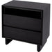 Halmstad 2 Drawer Nightstand by Butler Specialty Company. Made from mdf: 50%, mindi solids: 40%, mindi veneer: 10% in a unique style.