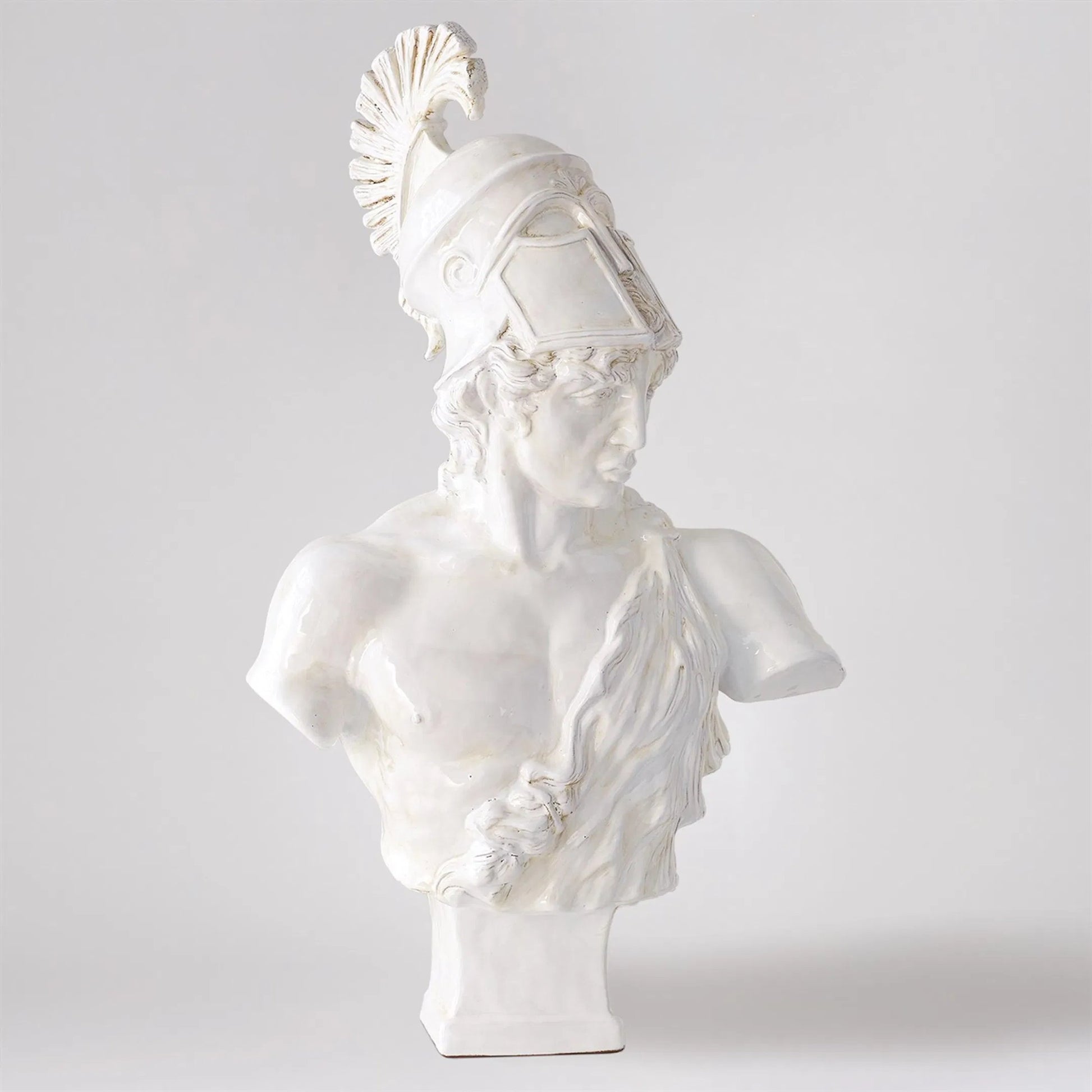 Mars Sculpture by Global Views. Made from ceramic in a cottage & farmhouse style.