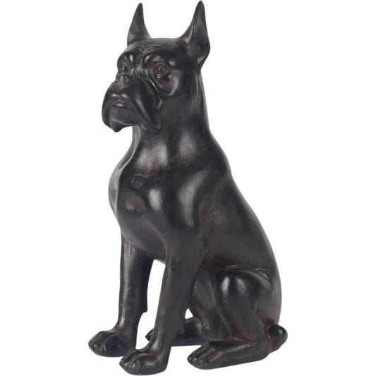 Rocky Boxer Dog by Mercana in black. Made from unique in a traditional style.