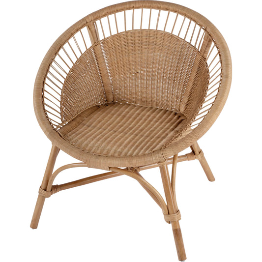Savannah Woven Rattan Accent Chair by Butler Specialty Company in natural. Made from rattan in a unique style.