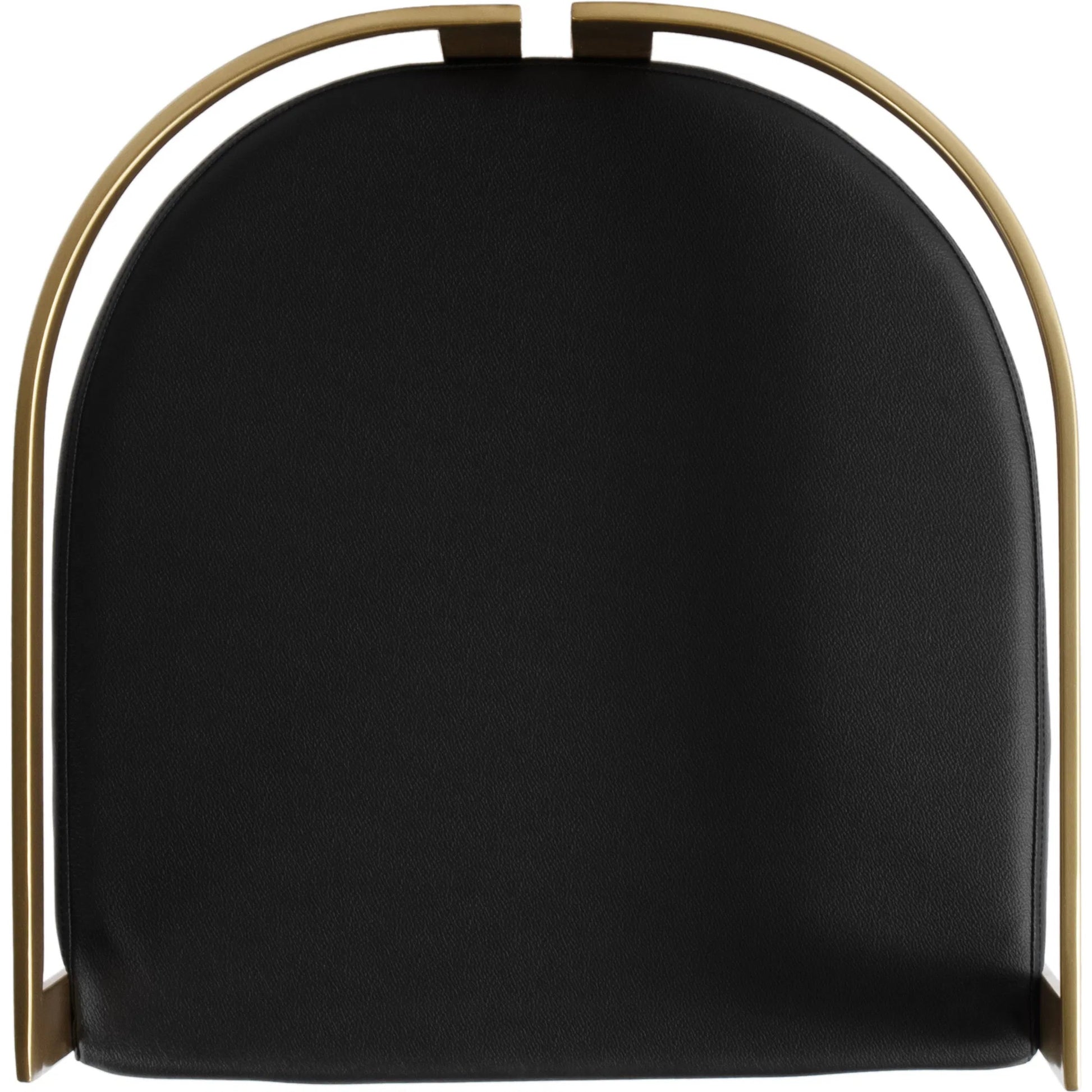 Clarence Bar Height Stool by Butler Specialty Company. Made from stainless steel, plyboard, foam, faux leather in a modern style.