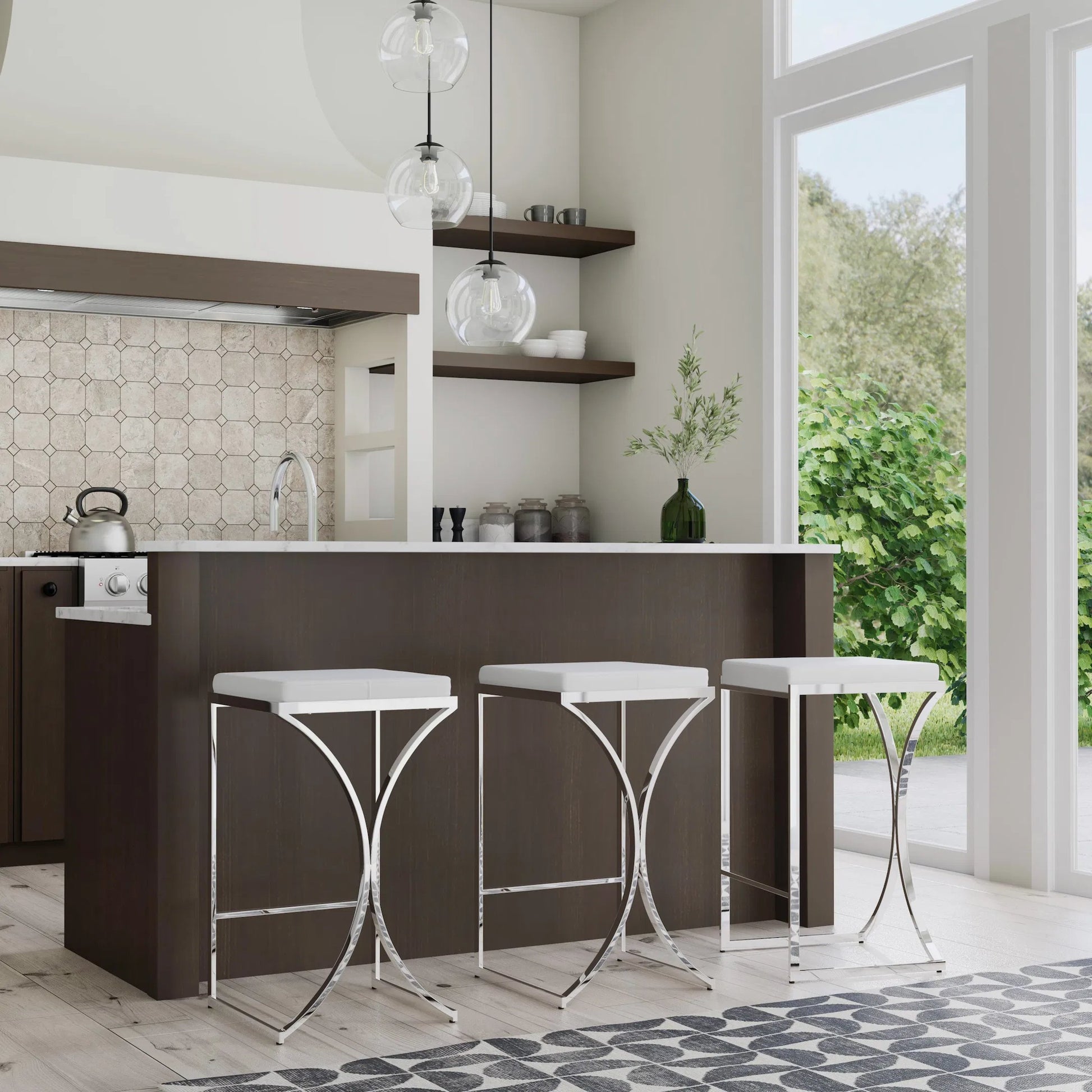 Natalya Bar Height Stool by Butler Specialty Company. Made from unique in a modern style.