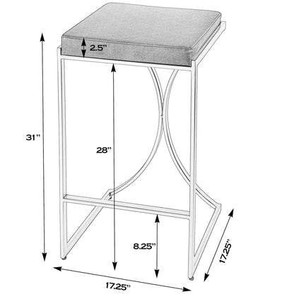 Natalya Bar Height Stool by Butler Specialty Company. Made from unique in a modern style.