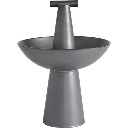 Champion Bowl by Global Views in graphite. Made from unique in a modern style.