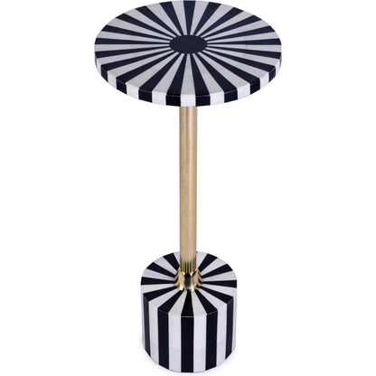 Zane Side Table by Butler Specialty Company. Made from stainless steel, aluminum, mdf, bone, resin in a eclectic & global style.