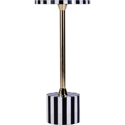 Zane Side Table by Butler Specialty Company. Made from stainless steel, aluminum, mdf, bone, resin in a eclectic & global style.