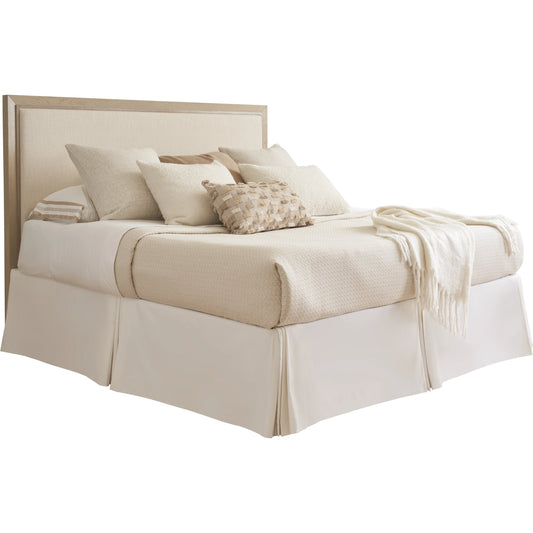 Grayson Upholstered Headboard by Tommy Bahama Home in sand drift. Made from unique in a modern style.