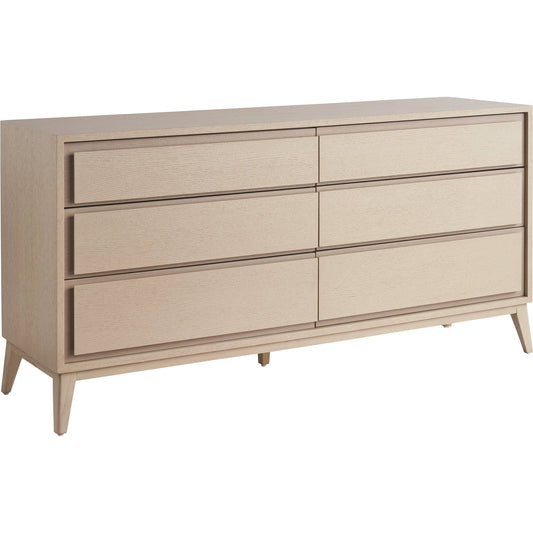 Latham Double Dresser by Tommy Bahama Home in sand drift. Made from unique in a cottage & farmhouse style.
