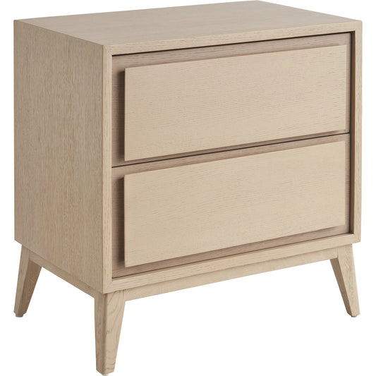 Tillman Nightstand by Tommy Bahama Home in sand drift. Made from unique in a modern style.