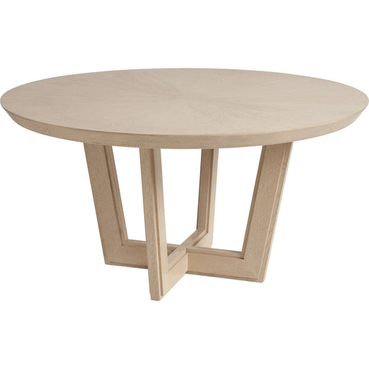 Hanson Round Dining Table by Tommy Bahama Home in sand drift. Made from unique in a modern style.