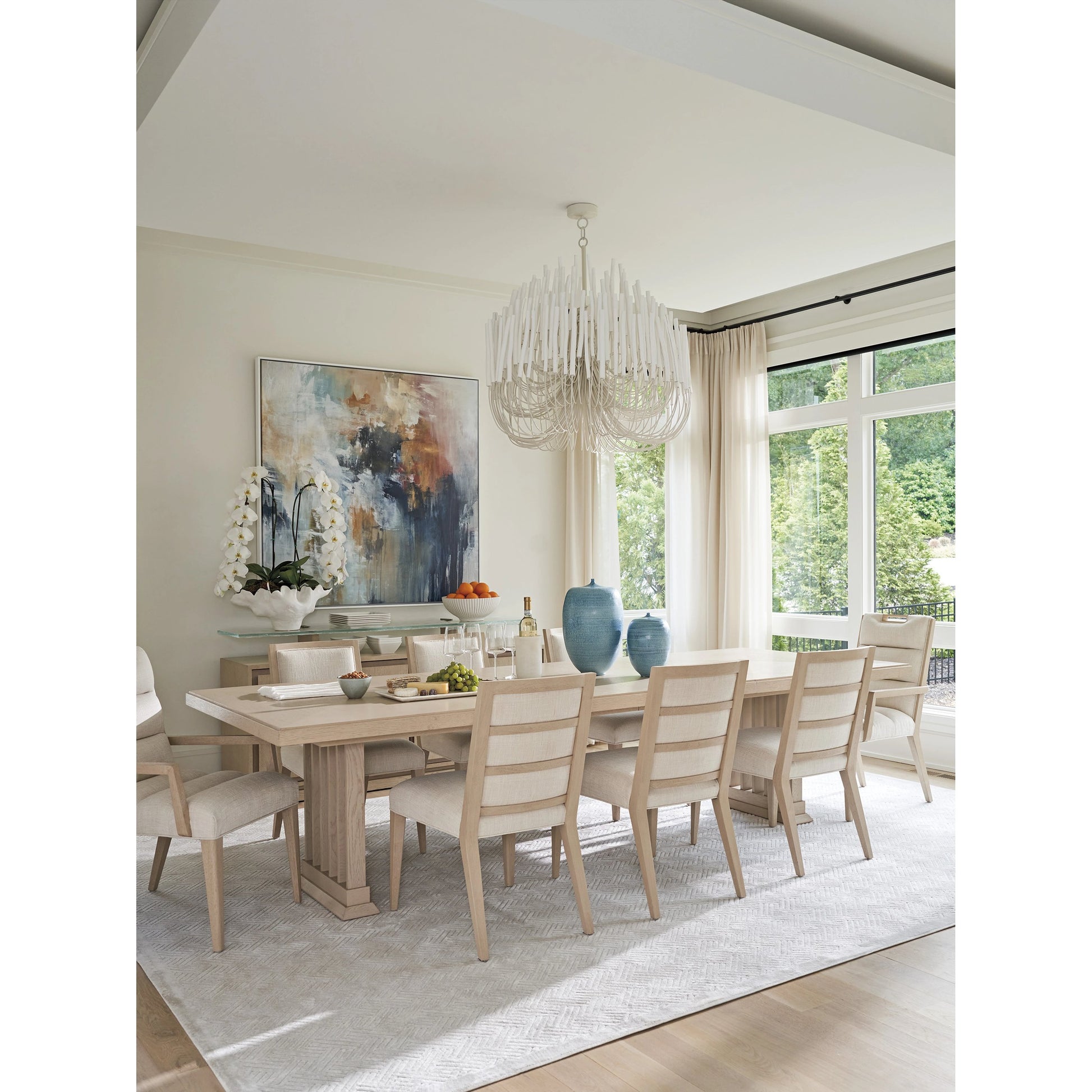 Nicholas Upholstered Side Chair by Tommy Bahama Home in sand drift. Made from unique in a modern style.