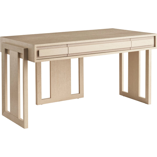 Everson Writing Desk by Tommy Bahama Home in sand drift. Made from unique in a transitional style.
