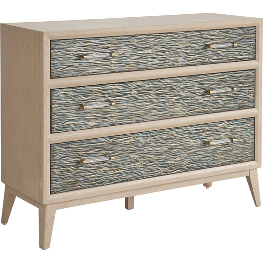 Kenan Hall Chest by Tommy Bahama Home in sand drift. Made from unique in a modern style.