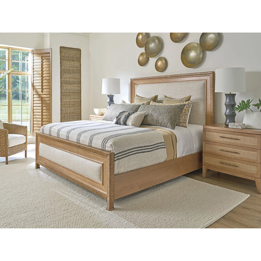 Beachside Nightstand by Tommy Bahama Home in sunwashed. Made from unique in a transitional style.