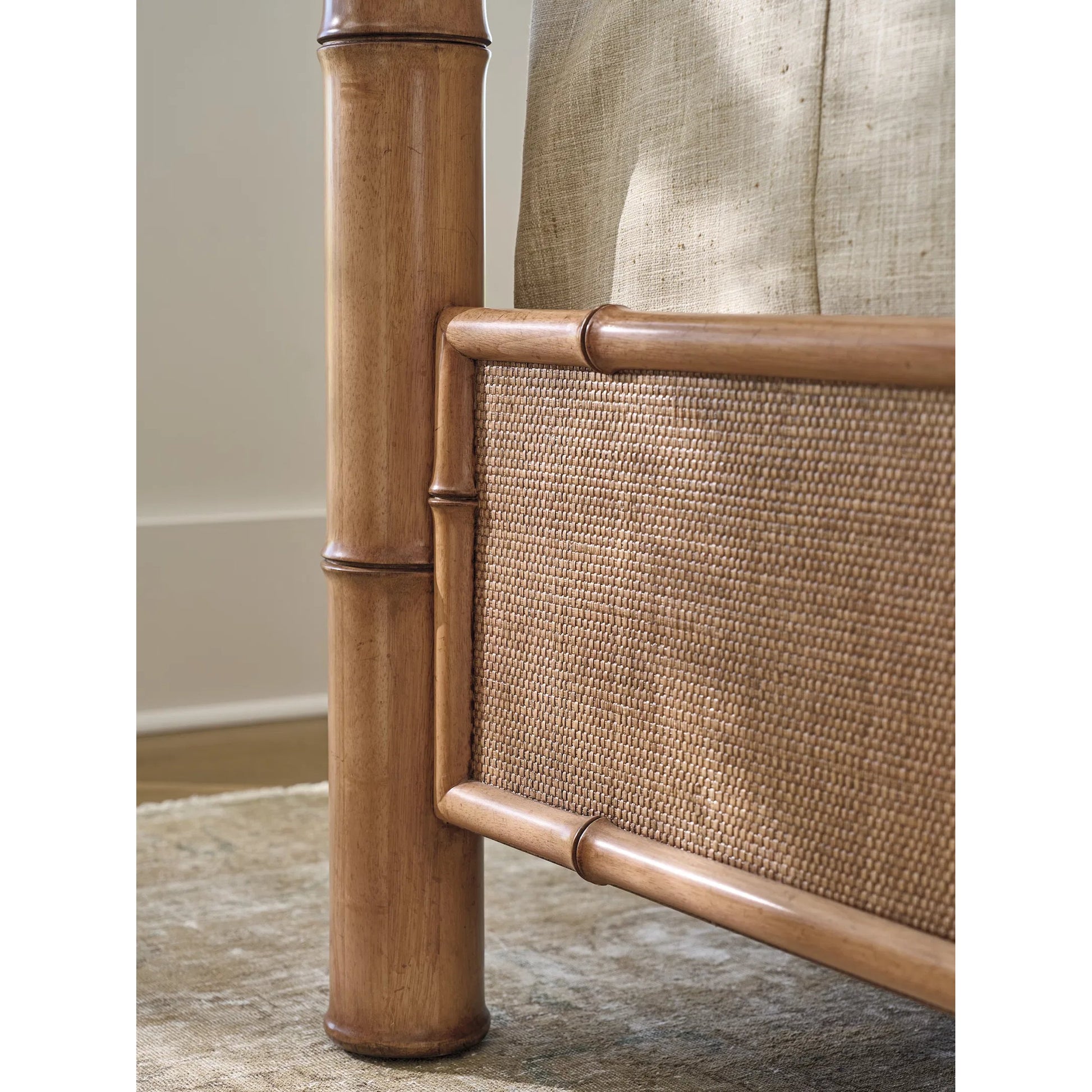 Islandia Canopy Bed by Tommy Bahama Home in sunwashed. Made from unique in a unique style.