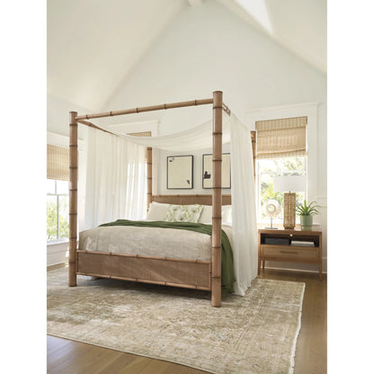 Islandia Canopy Bed by Tommy Bahama Home in sunwashed. Made from unique in a unique style.