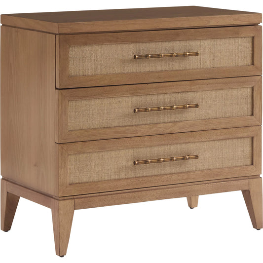 Beachside Nightstand by Tommy Bahama Home in sunwashed. Made from unique in a unique style.
