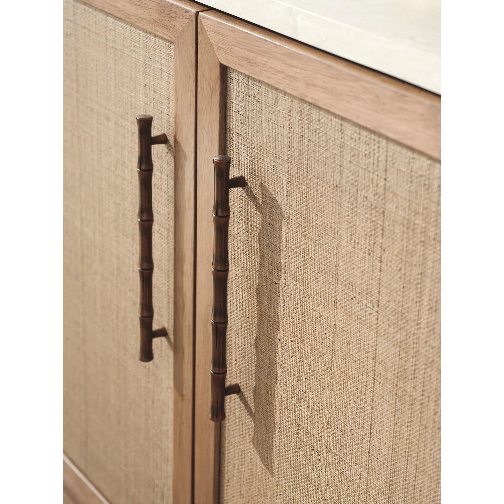 Biscayne Landing Buffet by Tommy Bahama Home in sunwashed. Made from unique in a transitional style.