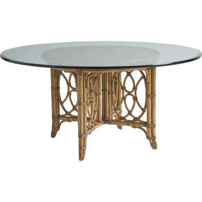 Emerald Bay 60" Dining Table by Tommy Bahama Home in sunwashed. Made from unique in a unique style.