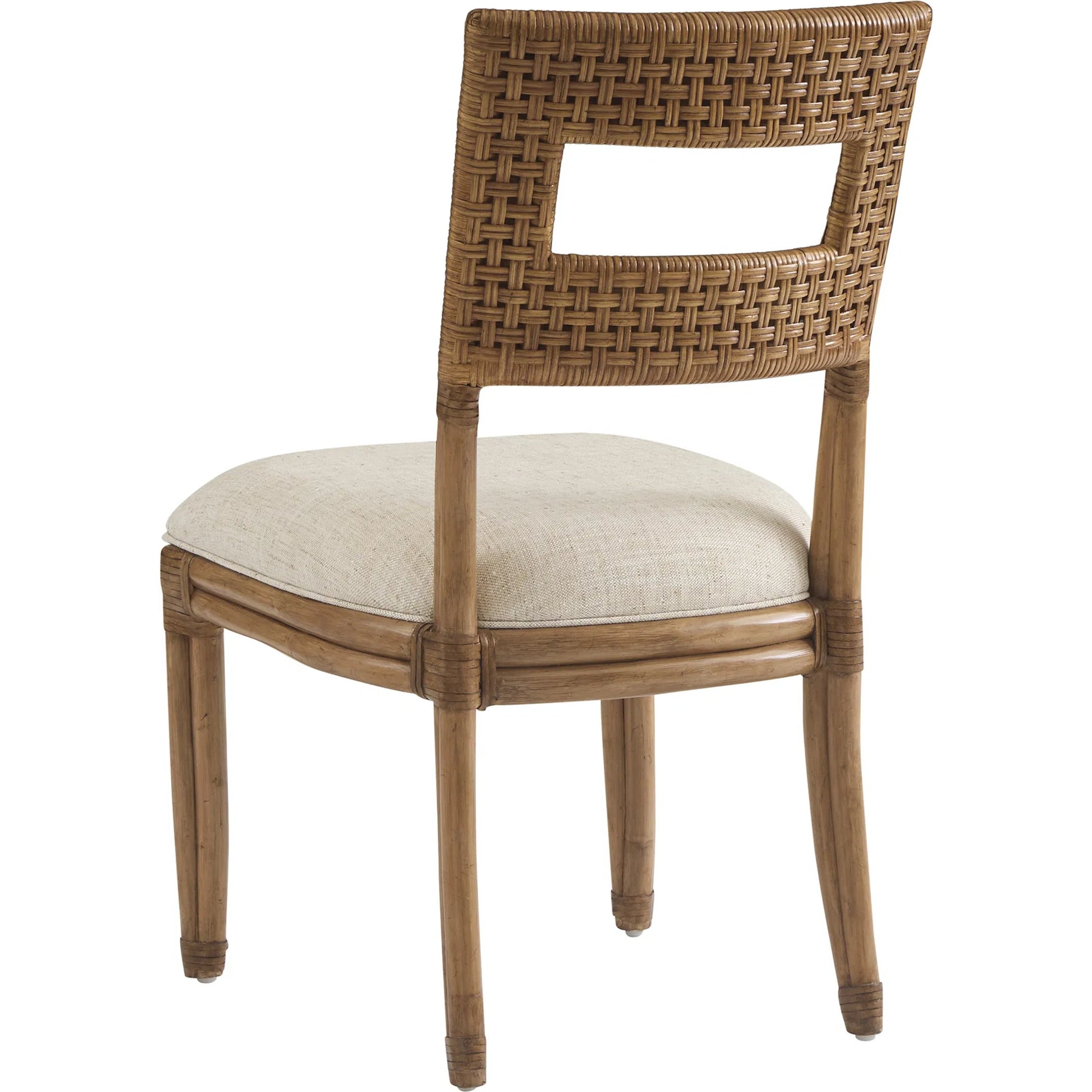 Delano Woven Side Chair by Tommy Bahama Home in sunwashed. Made from unique in a unique style.