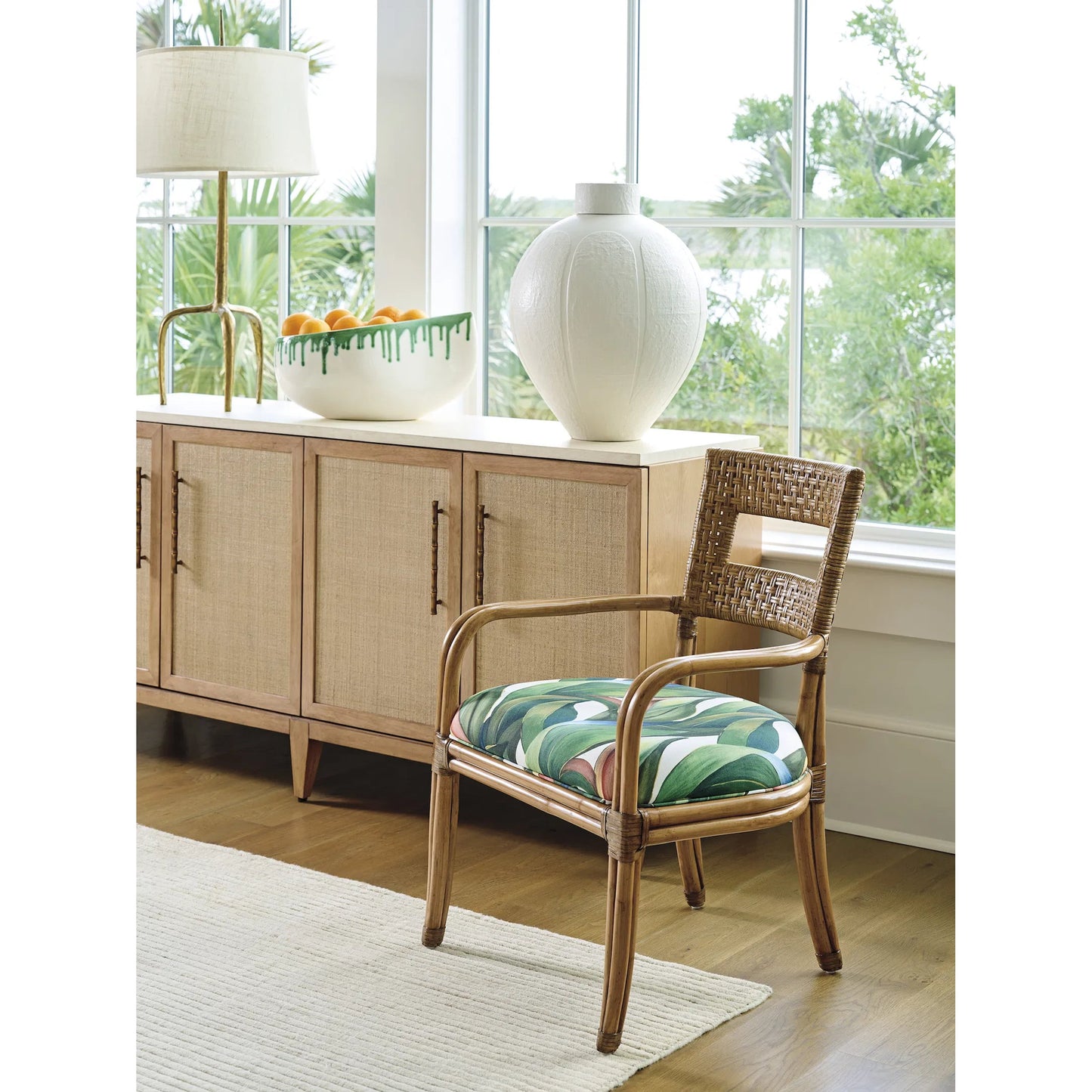 006 SI-2243953 | Lifestyle | Biscayne Landing Buffet by Tommy Bahama Home in sunwashed. Made from unique in a transitional style.