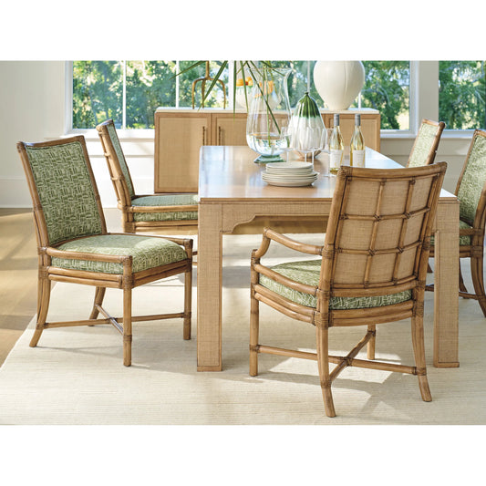 Oceanside Rattan Side Chair by Tommy Bahama Home. Made from unique in a unique style.